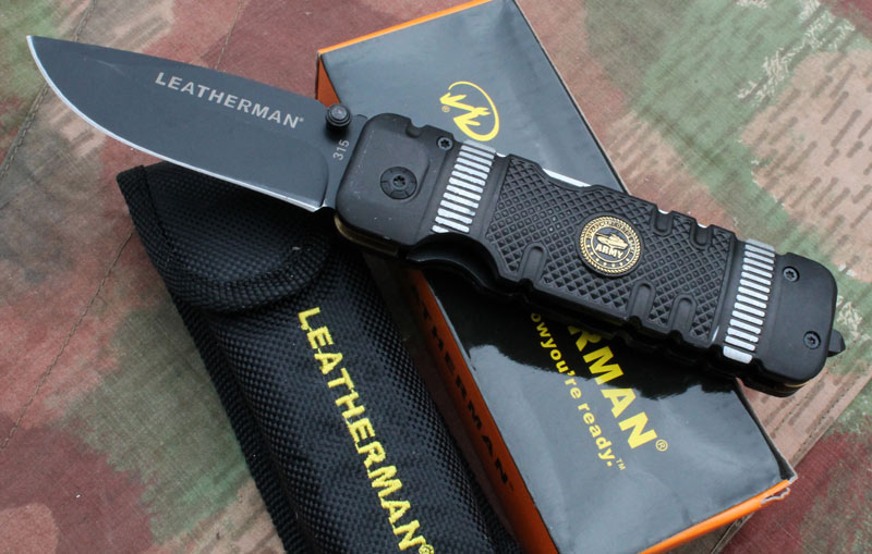 Kapesní skládací muti nůž záchranář LEATHERMAN Army - Image 11