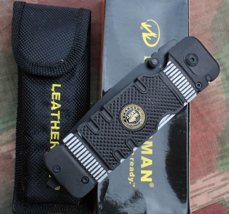 Kapesní skládací muti nůž záchranář LEATHERMAN Army - Image 10