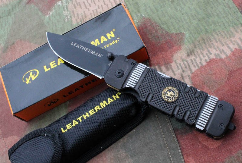 Kapesní skládací muti nůž záchranář LEATHERMAN Army - Image 5