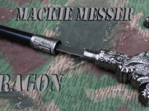 Hůl vycházková Mackie-messer Drak - skrytý meč