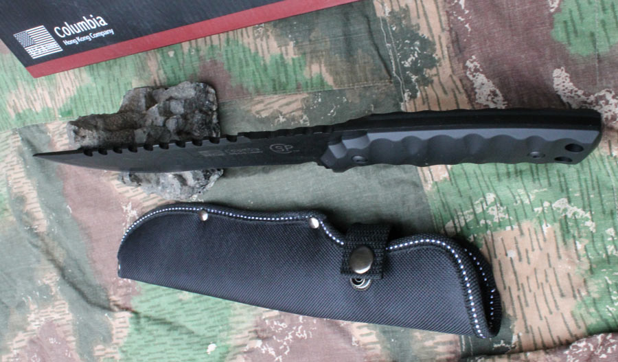 Bushcraftový nůž Columbie Ranger SP 017 Pseudo-damašek. - Image 7