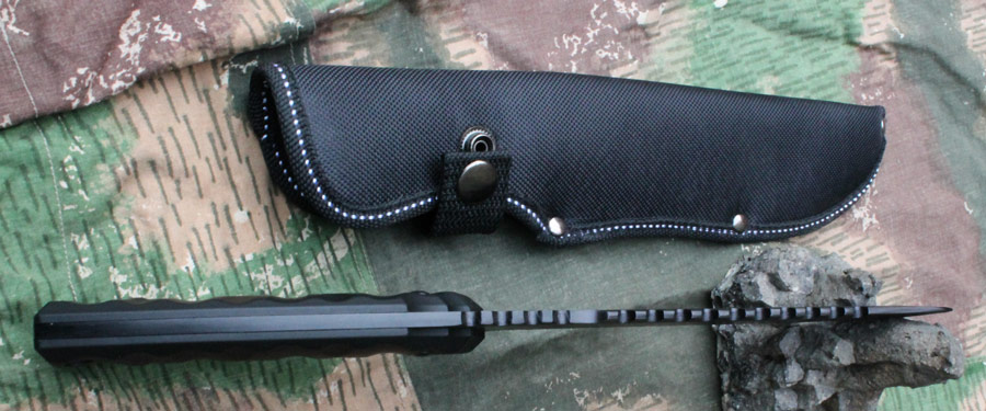 Bushcraftový nůž Columbie Ranger SP 017 Pseudo-damašek. - Image 6