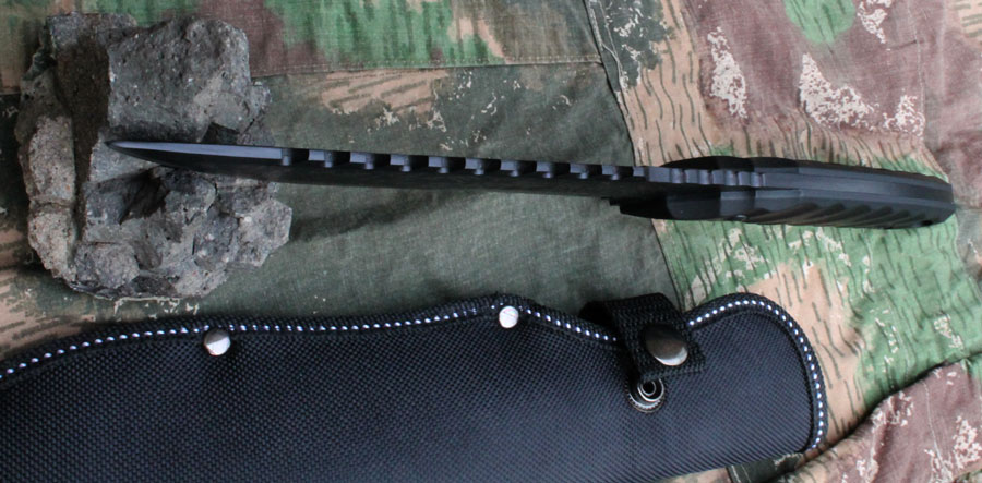 Bushcraftový nůž Columbie Ranger SP 017 Pseudo-damašek. - Image 5