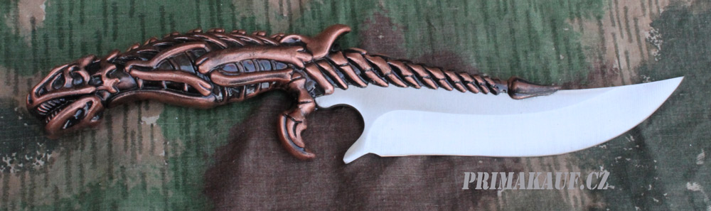 Dekorační nůž Dragon TK9987 23cm + držák na stůl. - Image 4