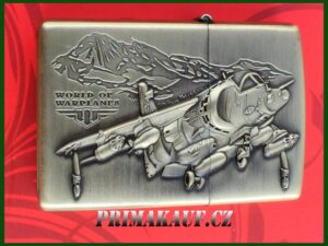 Benzinový zapalovač World of Warplanes styl zippo.