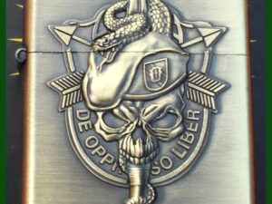 Benzinový zapalovač U.S. NAVY Special Forces styl zippo.
