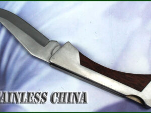 Zavírací nůž Stainless China s dřevěnou střenkou 18,5cm.
