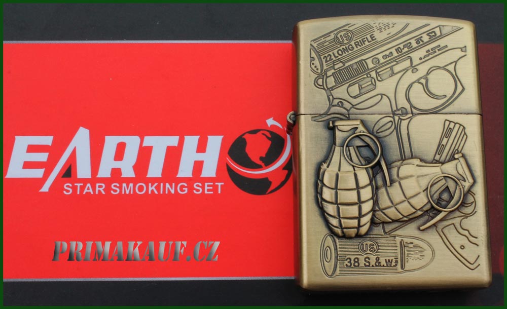 Benzinový zapalovač US 38 Smith & Wesson styl zippo. - Image 6