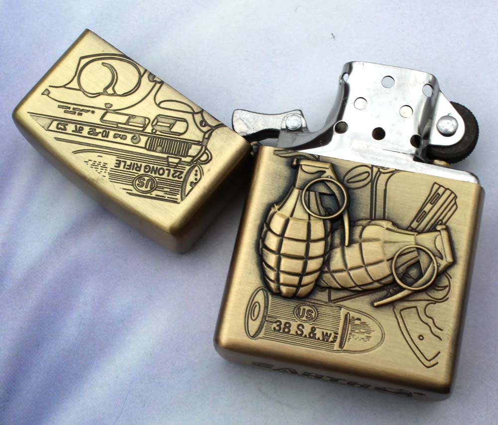 Benzinový zapalovač US 38 Smith & Wesson styl zippo. - Image 3