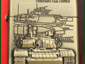 Benzinový zapalovač ZTZ-99 Main Battle Tanks styl zippo.