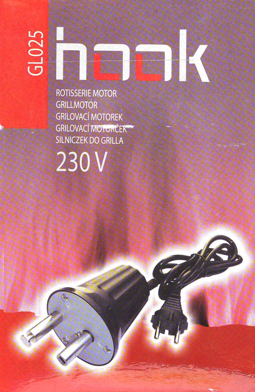 Grilovací motorek HOOK na 230 Volt. - Image 2