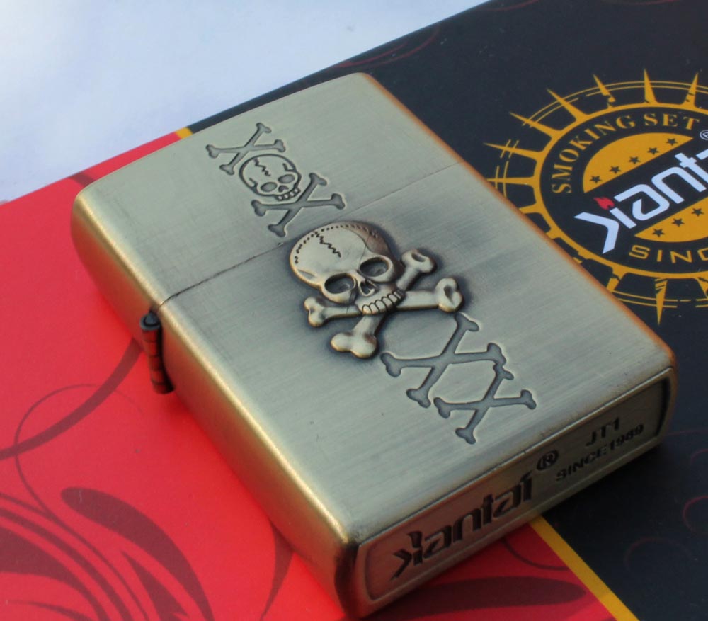 Benzinový zapalovač Smtihlav styl zippo. - Image 4
