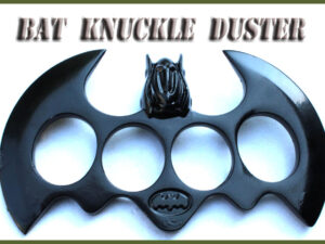 Černý boxer Netopýr obrana Bat Knuckle-duster.
