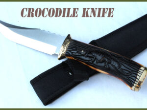 Crocodile knife - pro lovce a rybáře
