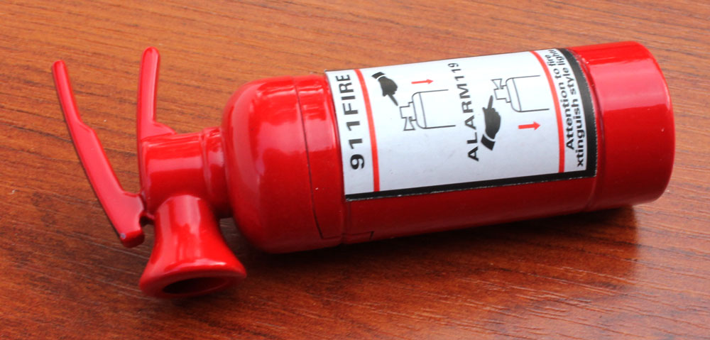 Zapalovač plynový jako hasičák Extinguisher Lighter. - Image 7
