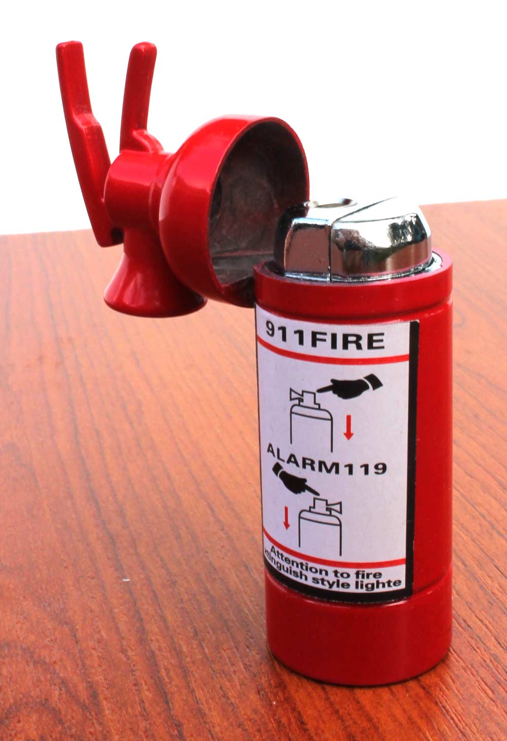 Zapalovač plynový jako hasičák Extinguisher Lighter. - Image 5