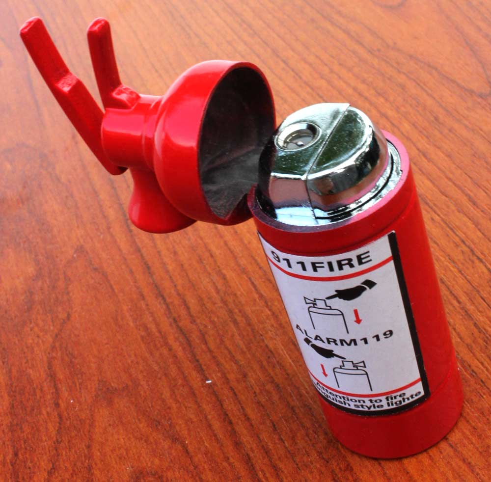 Zapalovač plynový jako hasičák Extinguisher Lighter. - Image 4