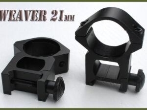 Dvoudílná duralová montáž pro puškohled na Weaver 21mm střední(G)