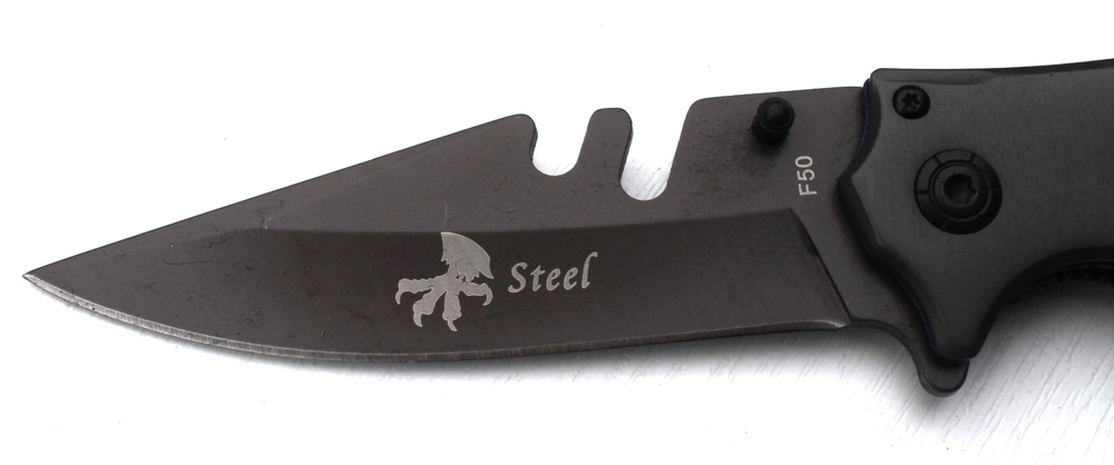 Polovystřelovák Steel F50 se zadním záchranářským bodcem. - Image 2