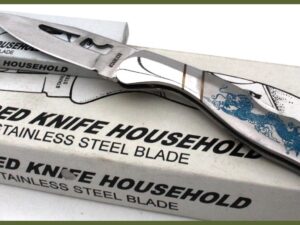 Folded knife Household Stainless Dragon 19cm.