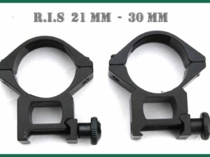 Dvoudílná montáž R.I.S 21mm na průměr 30mm.