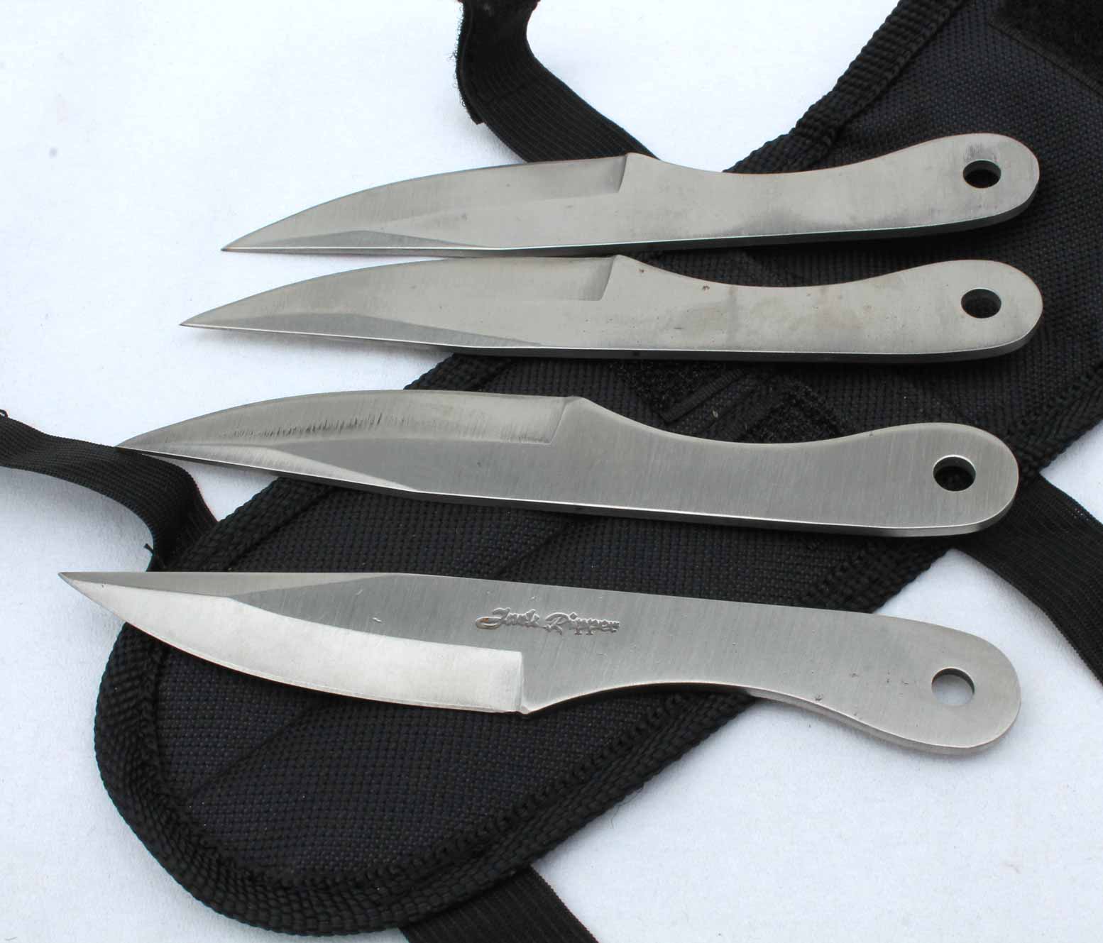 Vrhací nože Jack Ripper. 4ks nožů 14cm Džeka Rozparovače. - Image 5