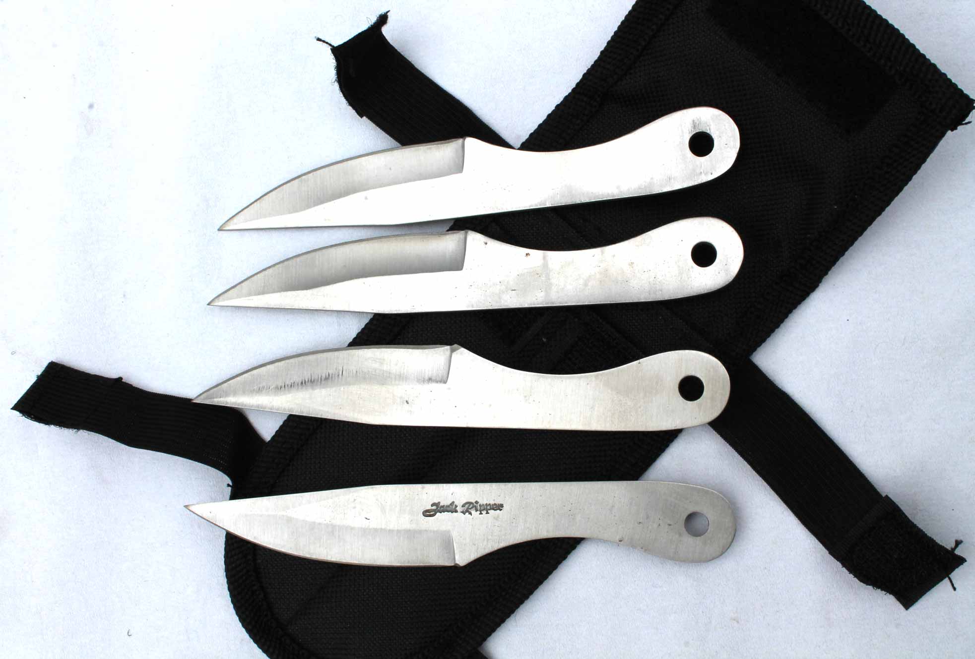 Vrhací nože Jack Ripper. 4ks nožů 14cm Džeka Rozparovače. - Image 4