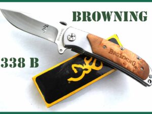 Zavírací nůž Browning 338B 21cm světlá střenka.
