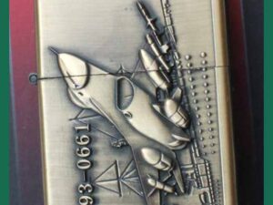 Benzinový zapalovač Stíhačka AC 93 0661 styl zippo.