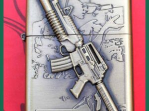 Benzinový zapalovač Carbine W M-203 styl zippo.