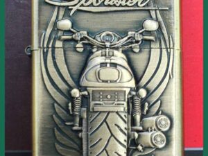 Benzinový zapalovač motocykl Sportster styl zippo.