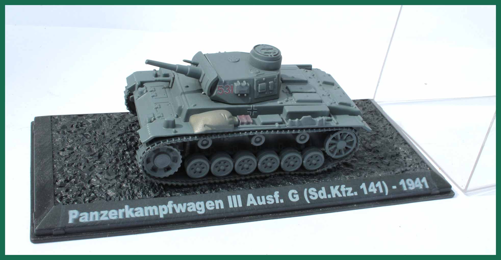 Tank Panzerkampfwagen III Ausf. G (Sd.Kfz.141) - 1941.