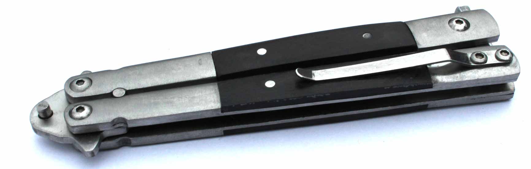 Motýlkový nůž Butterfly knife Stainless 22cm - Image 4