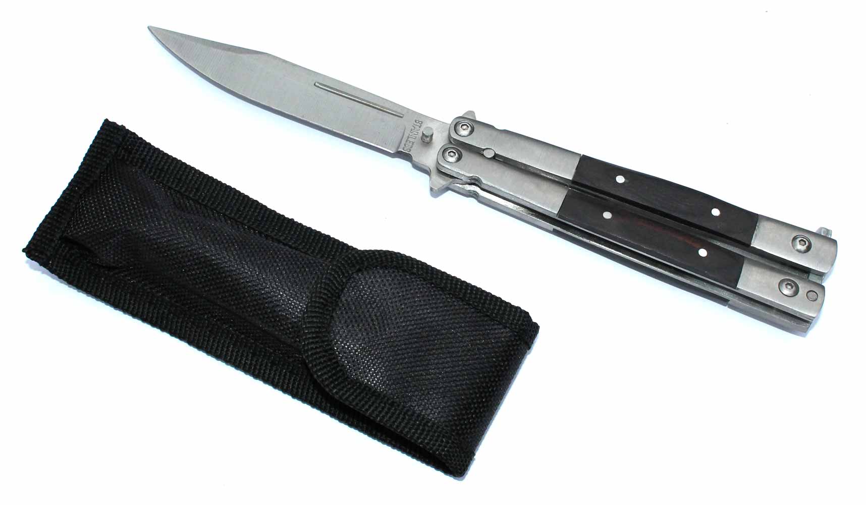 Motýlkový nůž Butterfly knife Stainless 22cm - Image 2