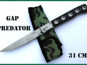 Extra dlouhý vystřelovák 31cm Predator Gap Stainless.