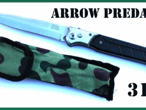 Extra dlouhý vystřelovák 31cm Predator Arrow Stainless.