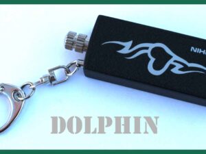 Křesadlo Dolphin černý přívěsek věčný oheň.