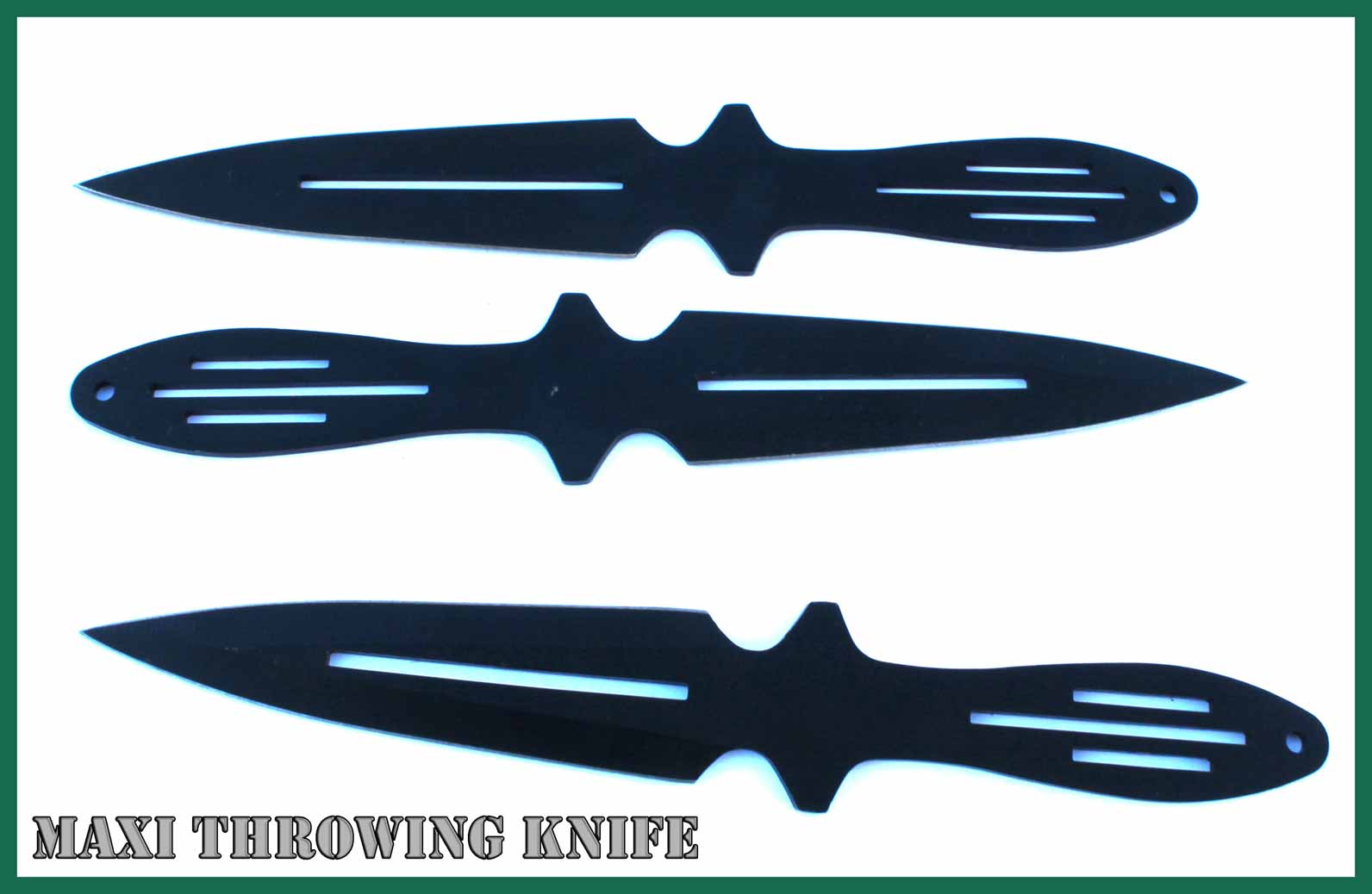 Sada 3 vrhacích nožů Maxi Throwing knife 23cm v nylon pouzdře.