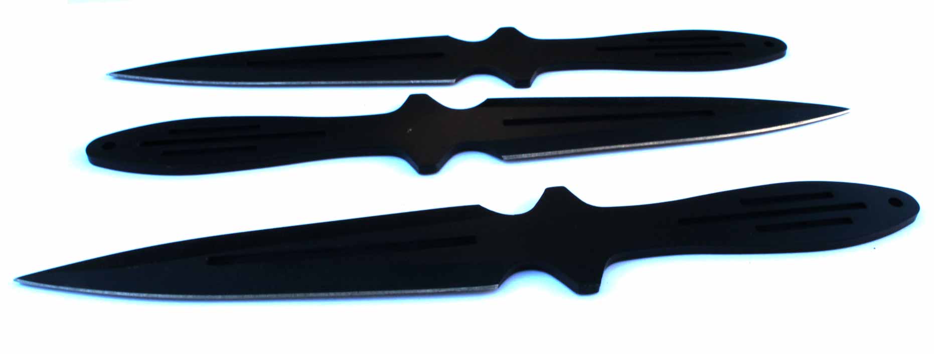 Sada 3 vrhacích nožů Maxi Throwing knife 23cm v nylon pouzdře. - Image 3