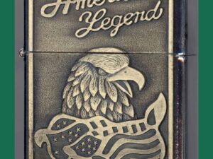 Benzinový zapalovač American Legend styl zippo.