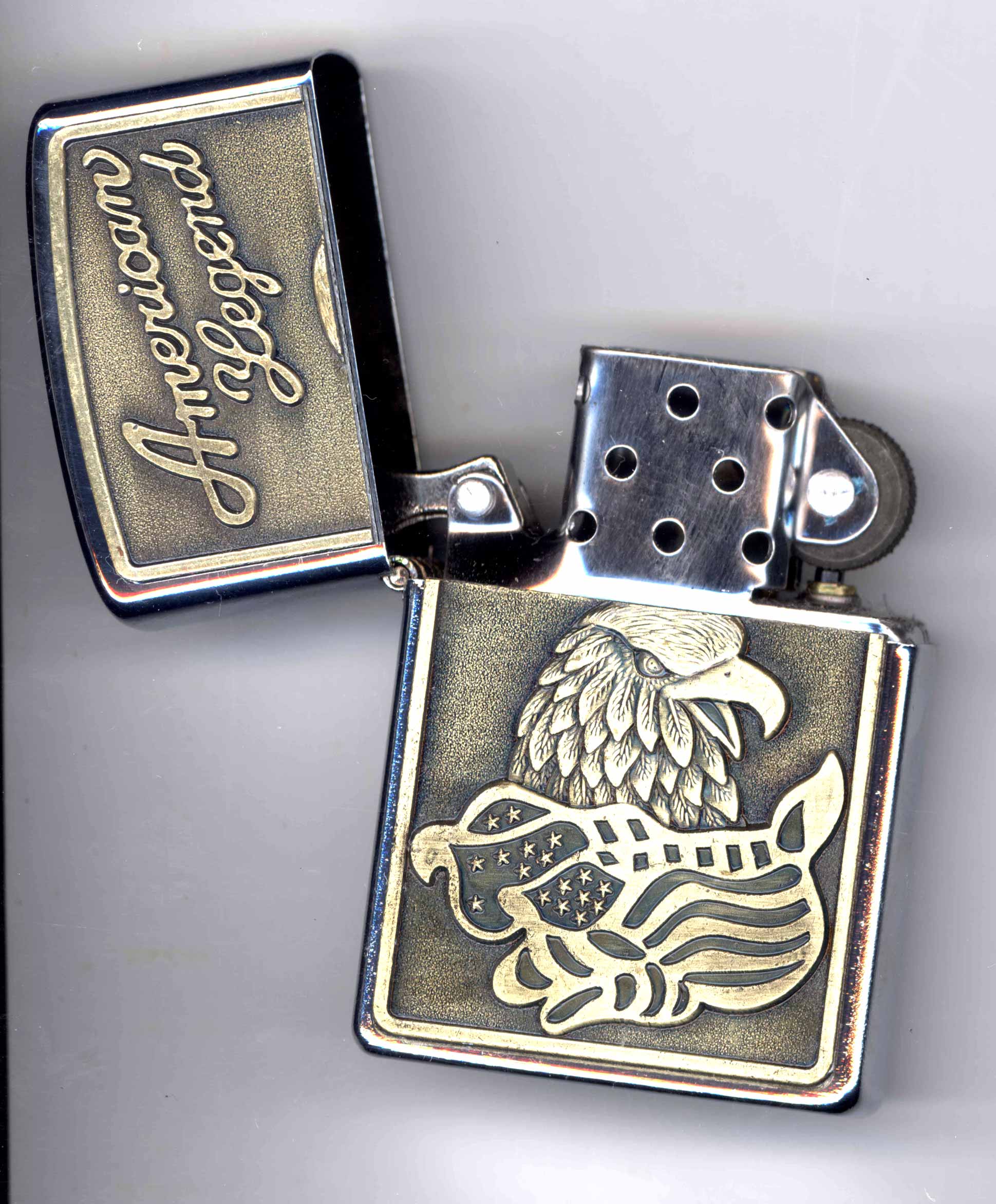 Benzinový zapalovač American Legend styl zippo. - Image 3