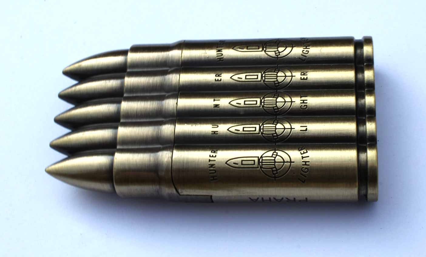 Hunter Bullet plynový zapalovač 5 patron . - Image 7