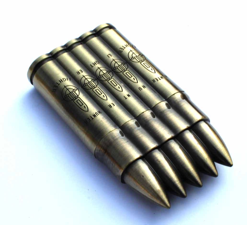 Hunter Bullet plynový zapalovač 5 patron . - Image 5