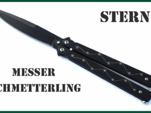 Celokovový motýlek Stern Schmetterlingsmesser