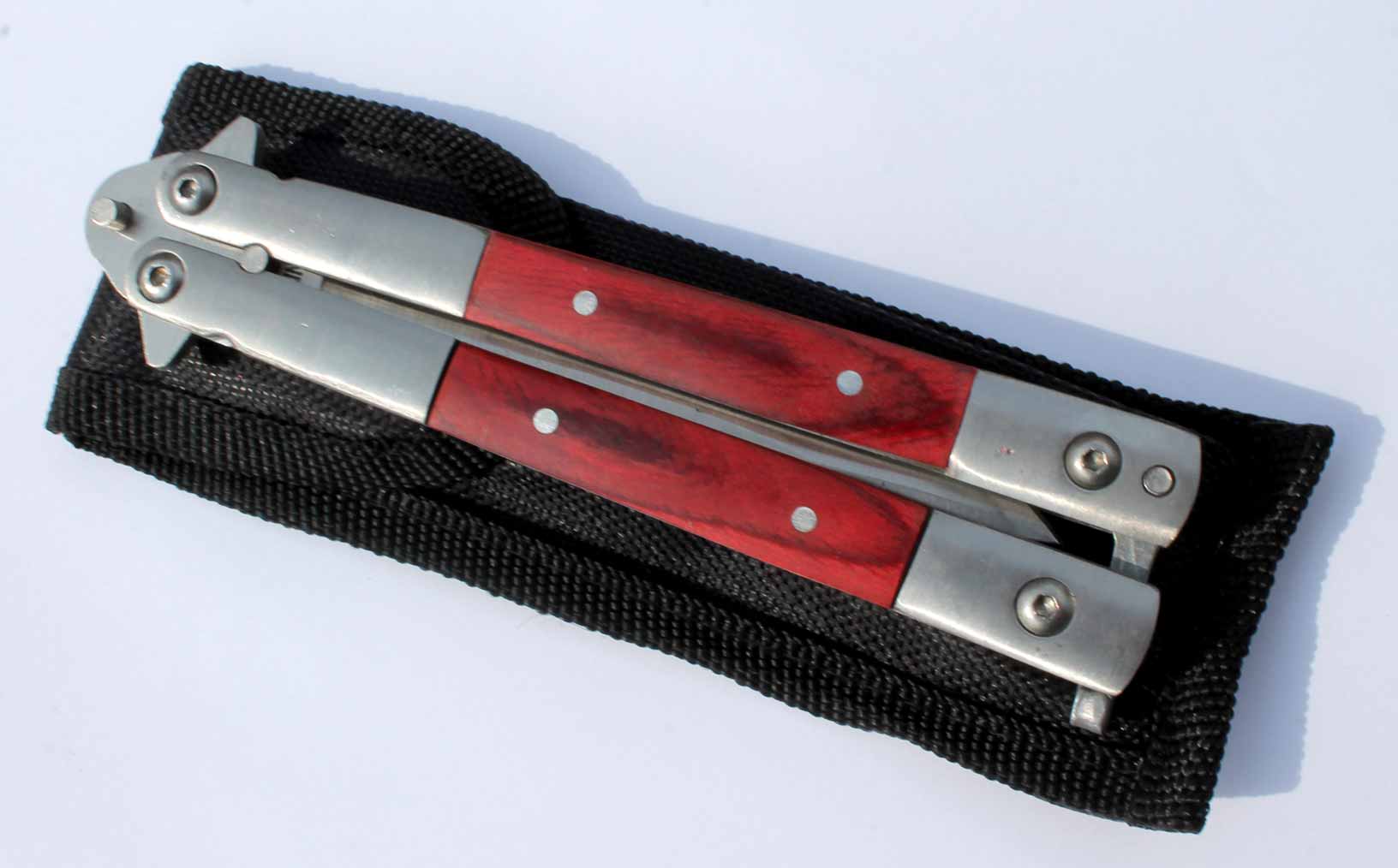 Motýlkový nůž Butterfly knife Stainless 22cm. - Image 7