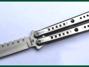 Motýlkový nůž Stainless Steel.