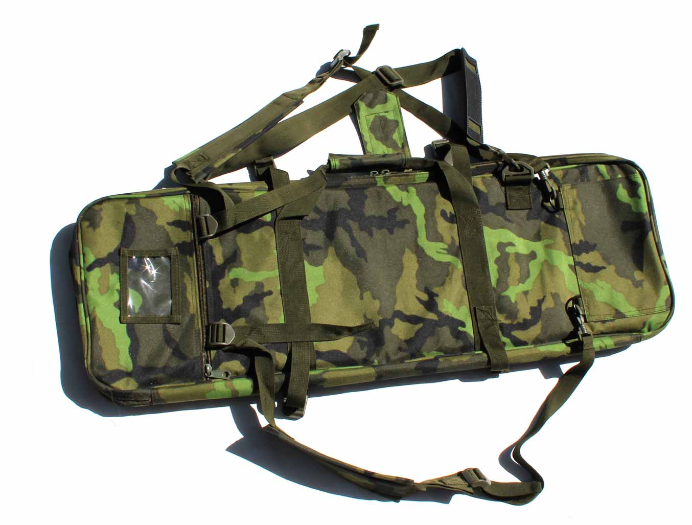 Pouzdro na zbraně zádové, do ruky, rameno, v maskáči vz.95 83x26cm. - Image 3