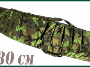 Transportní pouzdro na zbraň do ruky a rameno, v maskáči vz.95 133x30cm.