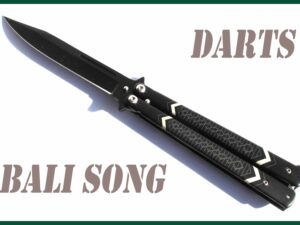 Motýlkový nůž Bali song Darts.