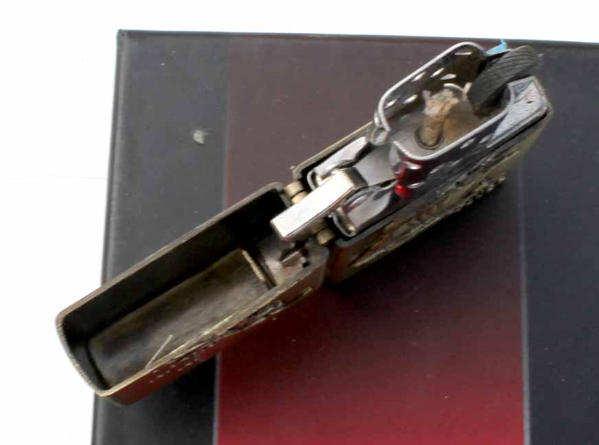 Benzinový zapalovač Historické lodě Sailing Date styl zippo. - Image 3